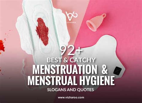 92 Menstruation And Menstrual Hygiene Day Slogans And Quotes Vicharoo