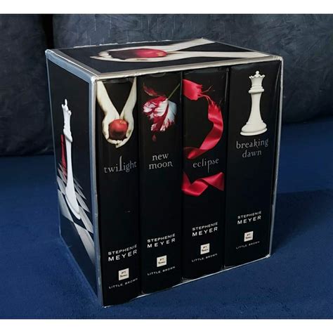 Box Caixa Livros S Rie Twilight Crep Sculo Ingl S Importada Capa Dura