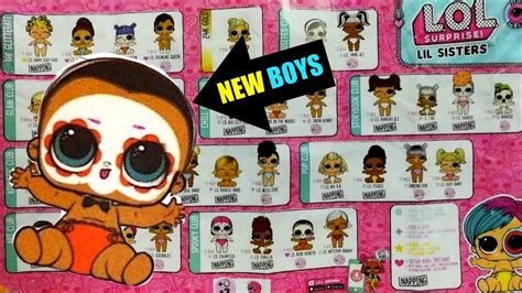 New Boys Lol Surprise Series 4 Wave 2 Lil Sisters And Lil Brothers Checklist Revealed Youtube