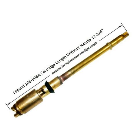 Legend 108 908a 11 3 4” Replacement Cartridge Fits Improved Flow 8” Frost Free T 550a Sillcock