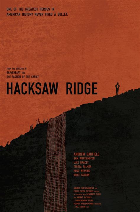 Hacksaw Ridge Poster By Liamtkirwan