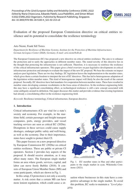 Pdf Evaluation Of The Proposed European Commission Directive On