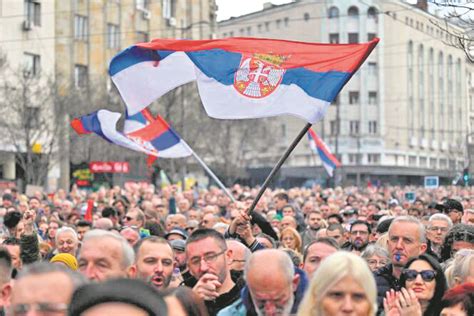 Thousands protest in Serbia alleging fraud by governing party ...