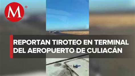 Sicarios Balean Avi N De Aerom Xico En Culiac N Pasajeros Se Tiran Al