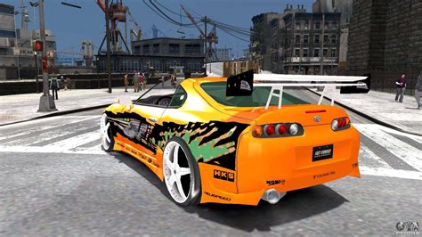 Toyota Supra Fast And Furious Pour Gta