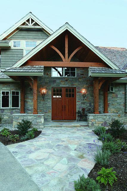 Craftsman Exterior Stone Veneer Outdoor Patio Landscaping Curb Appeal Artofit