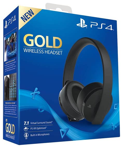 Sony Gold Wireless Ps4 Headset Reviews Updated August 2024