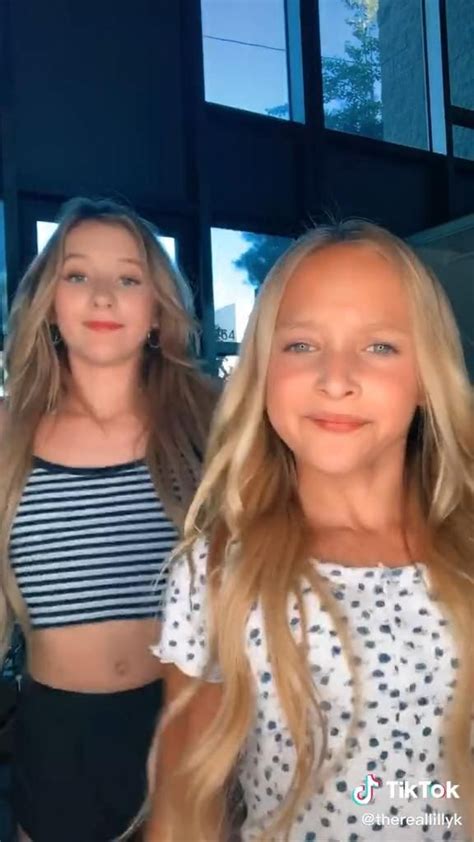 Lilly Ks Tiktok With Elliana Walmsey Video Lilliana Ketchman