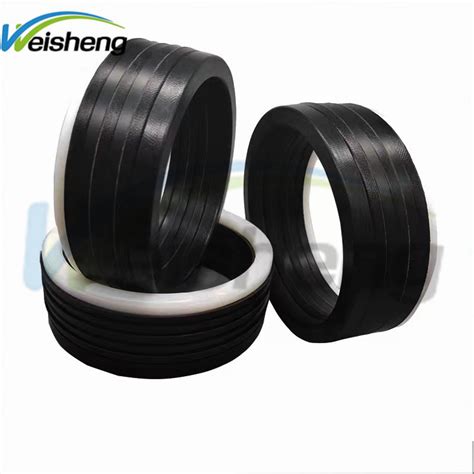 PTFE Vee Packs V Packing Seal Set Fabric NBR FKM Rubber Rod Packing V