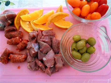 Recette De Brochettes De Veau Olives Et Orange