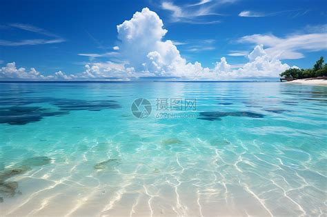 清澈的大海高清图片下载 正版图片600845742 摄图网
