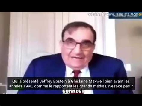 Ari Ben Menashe Ex Agent Du Mossad Sur Jeffrey Epstein Et Ghislaine