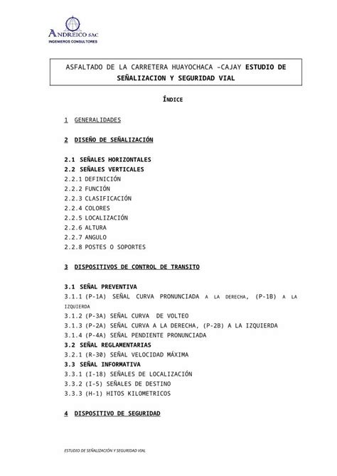 DOC ESTUDIO DE SEÑALIZACION Y SEGURIDAD VIAL DOKUMEN TIPS