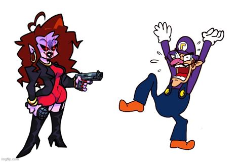 Waluigi Gets Shot By Mommy Mearestmp3 Imgflip