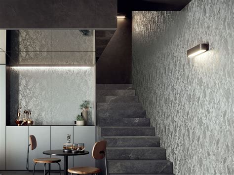 Wonderwall Silver Leaf Indoor Porcelain Stoneware Wall Tiles By Cotto