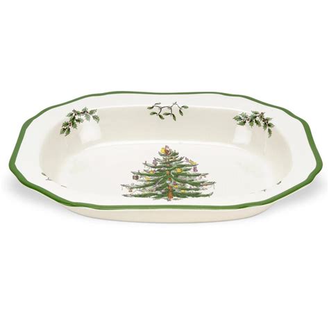 Spode Christmas Tree Open Vegetable Dish Spode Christmas Tree Spode