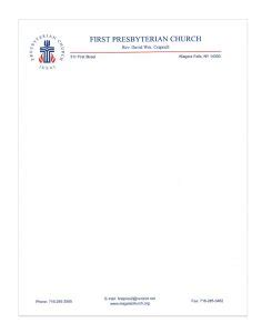 Free Church Letterhead Templates How To Design Your Church