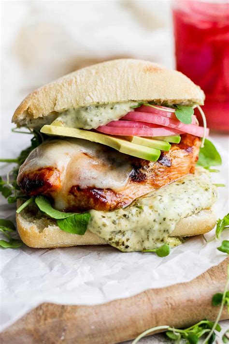 Grilled Chicken Breast Sandwich Recipe