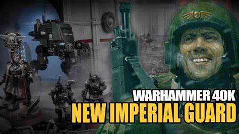 New Imperial Guard 40k Miniatures Size And Scale Comparison