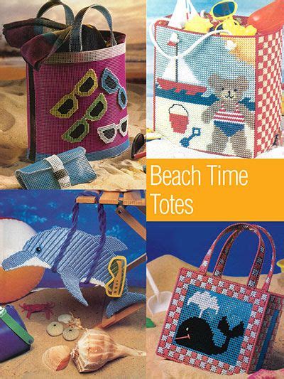 Beach Totes Plastic Canvas Patterns Easy Patterns Plastic Canvas Patterns Plastic Canvas