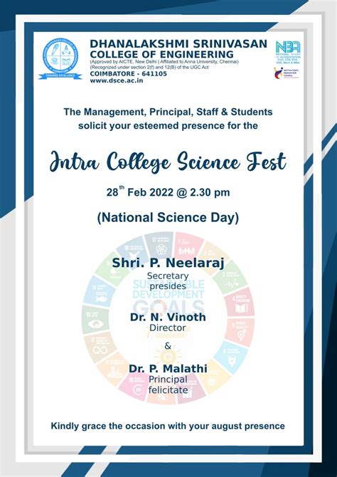 National Science Day Dsce