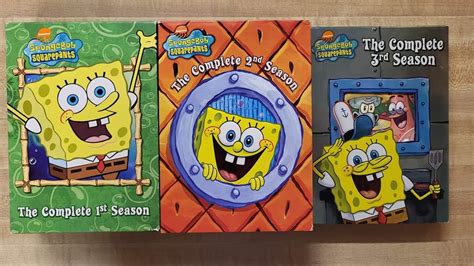 SPONGEBOB SQUAREPANTS DVD SEASON 1 2 3 by allenmilton2004324 on DeviantArt