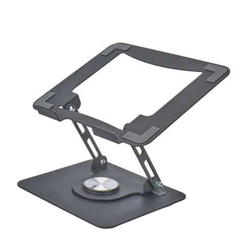 Uncaged Ergonomics Rise Swivel Adjustable Laptop Stand With Riser