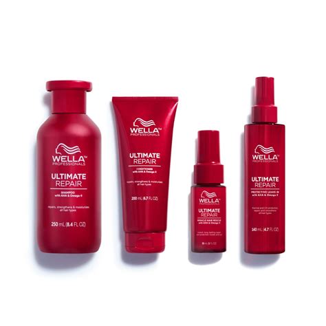 Wella Ultimate Repair Complete 4 Step Bundle Best In Professional