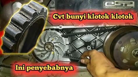 Cvt Honda Scoopy Fi Bunyi Kletek Kletek Otomotif YouTube