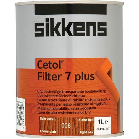 Sikkens Cetol Filter Plus Translucent Woodstain Sikkens Cetol