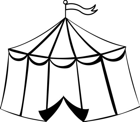 Circus Tent Coloring Pages Gabbymay Belline