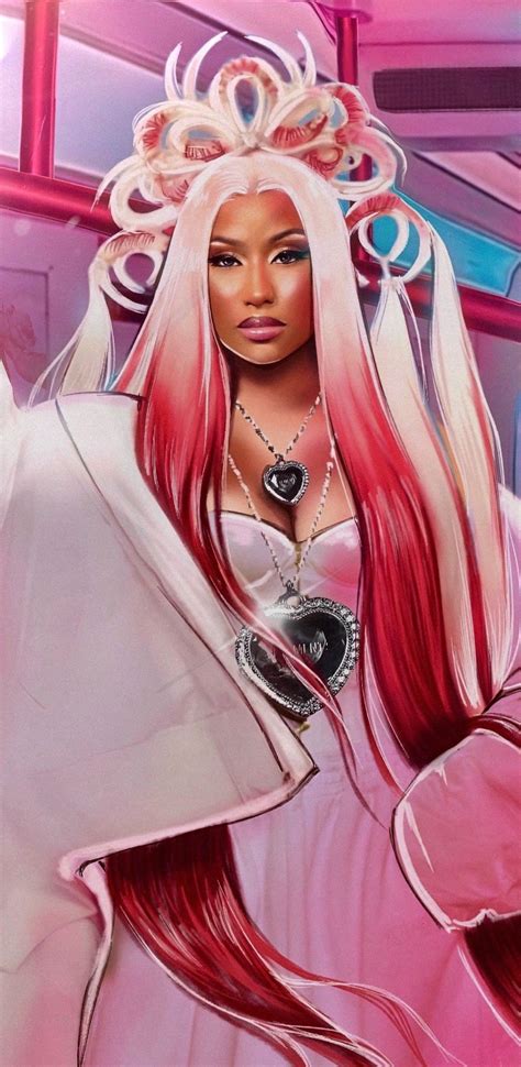 Nicki Minaj Cover Art By Vinc Maraj On Twitter Nicki Minaj Hairstyles Nicki Minaj Photos