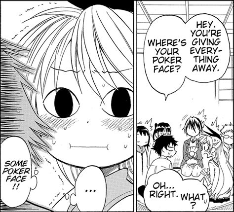 Poker face? [Nisekoi manga] : r/manga