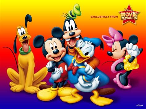 Mickey Mouse And Friends Wallpaper