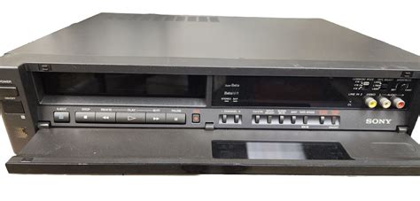 Sony Sl Hf2000 Super Beta Betamax Hifi Stereo Player Recorder Vcr Deck Ex Ebay