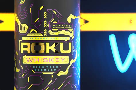 Cyberpunk Whiskey On Behance