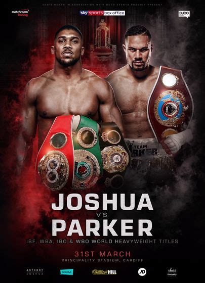 Anthony Joshua vs. Joseph Parker - BoxRec