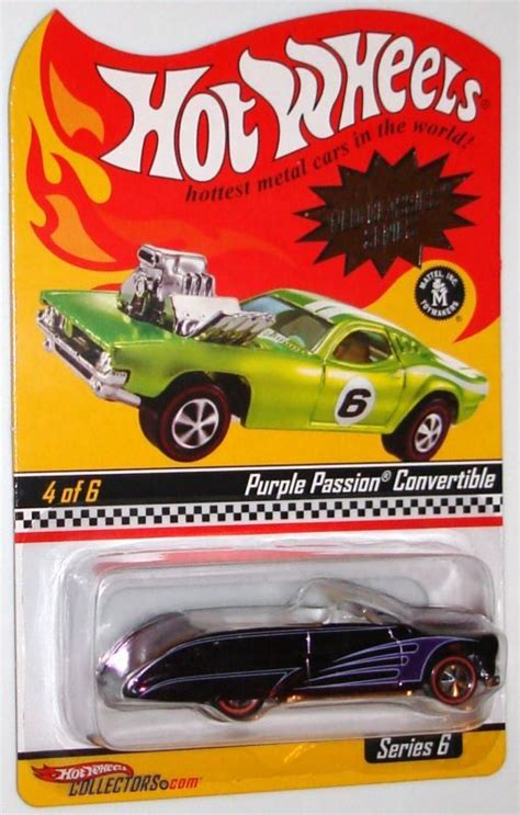 Momc Hot Wheels 2007 Rlc Neo Classics Purple Passion Convertible Ebay