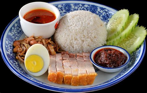 Roast Pork Nasi Lemak Heng Hong Tin Kee