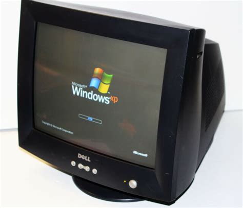 Vintage Dell E773c 17 Black Crt Monitor For Sale Online Ebay