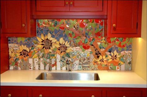 18 Gleaming Mosaic Kitchen Backsplash Designs | Decoist