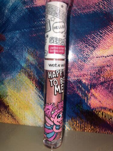 Wet N Wild Sesame Street Happy To Be Me Lip Gloss Shade Fairy Tales