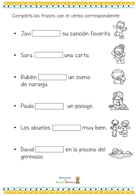 Verbos Online Activity For Primaria Artofit