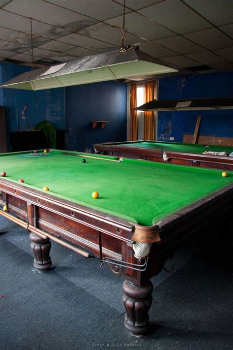 14 Abandoned Snooker Tables Billiard Rooms And Pool Halls Urban Ghosts