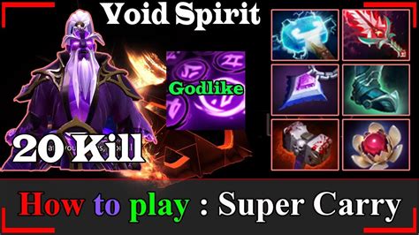 Void Spirit Gameplay Godlike Gameplay Kill Void Spirit Top Pro