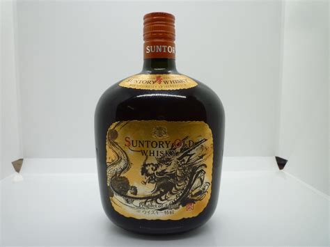 【傷や汚れあり】【古酒 未開栓】【1000円スタート】suntory Whisky Old サントリー オールド 特級 干支 辰歳