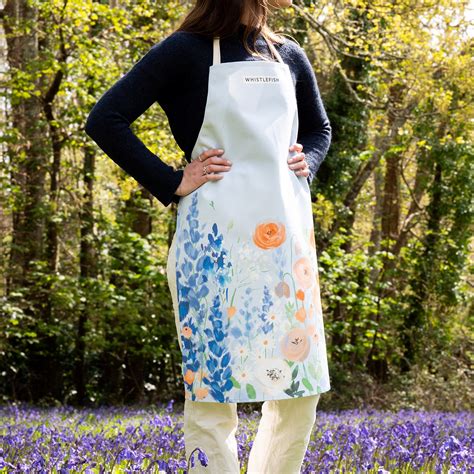 Blue Meadows Sky Apron Whistlefish