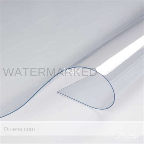 Clear Pvc Film M Width Super Clear Plastic In Roll Transparent Film