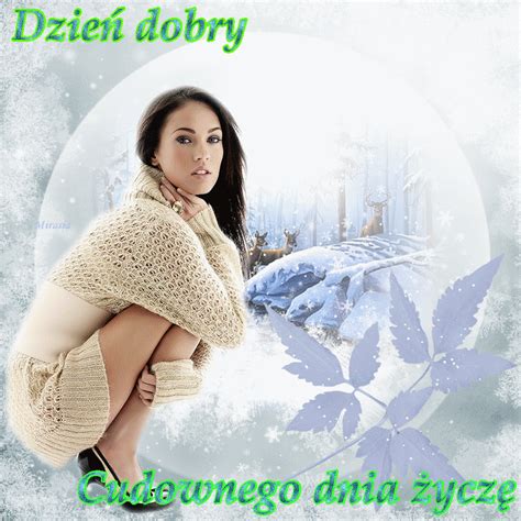 Wiersze Gify Na Dzie Dobry Witam Zimowe