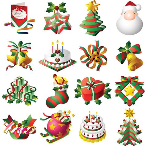 Christmas Design Clip Art Vector Free Stock Vector Art